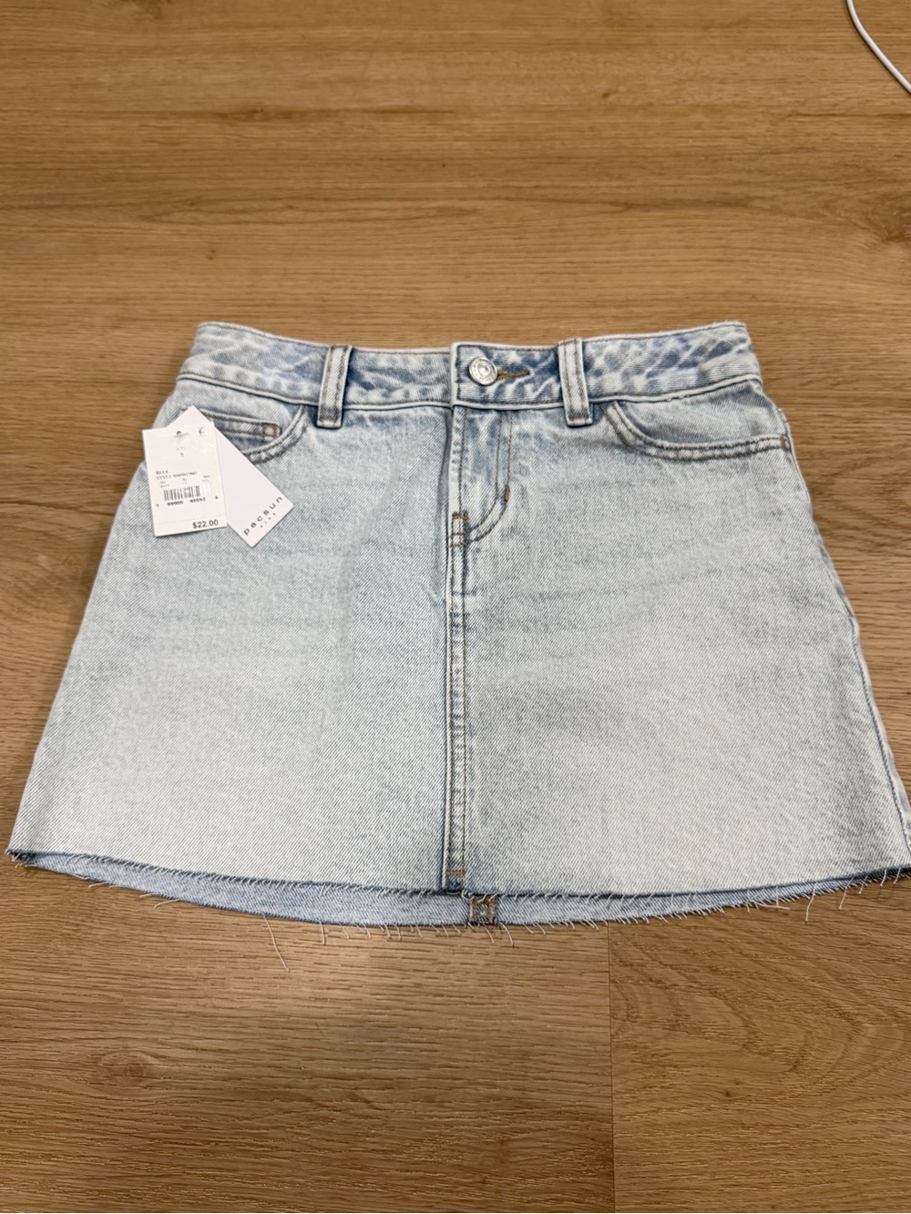 PacSun Kids Mid-rise Denim Mid rise Skirt
Size 8